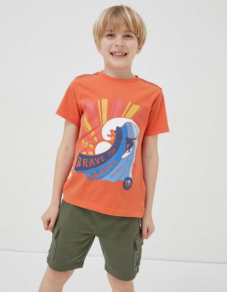 Brave The Waves Graphic T-Shirt