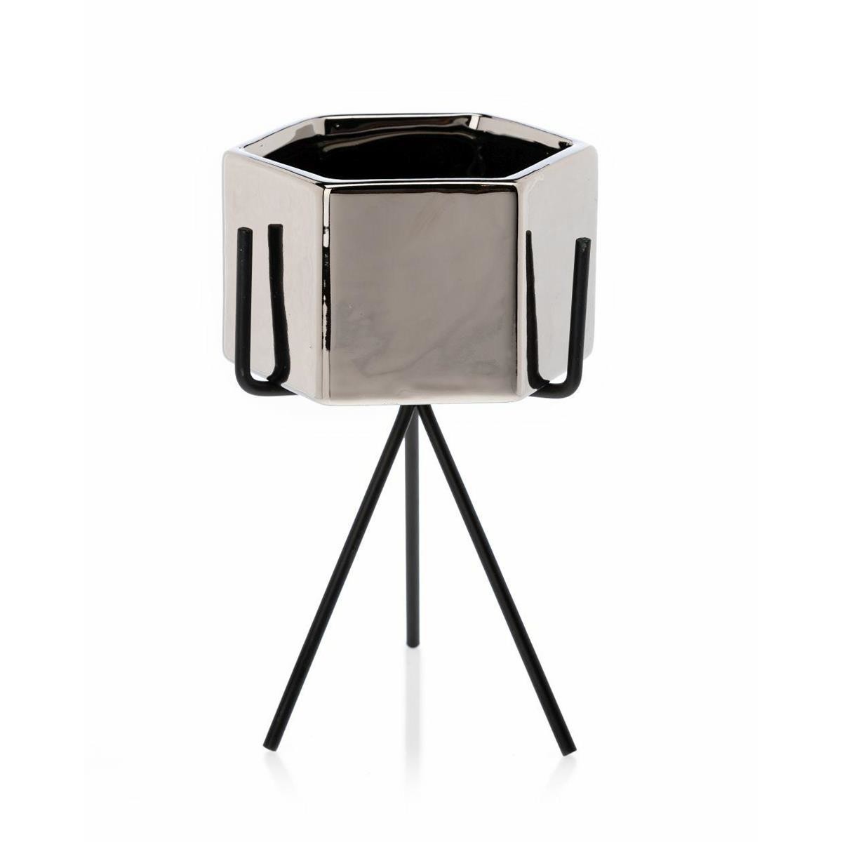 Doniczka Sashi Silver 18,5 cm