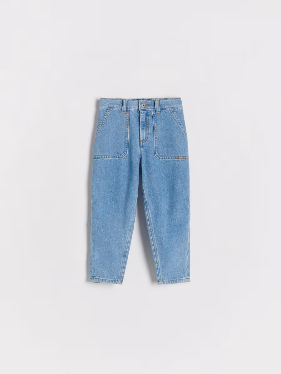 Classic Denim Balloon Trousers