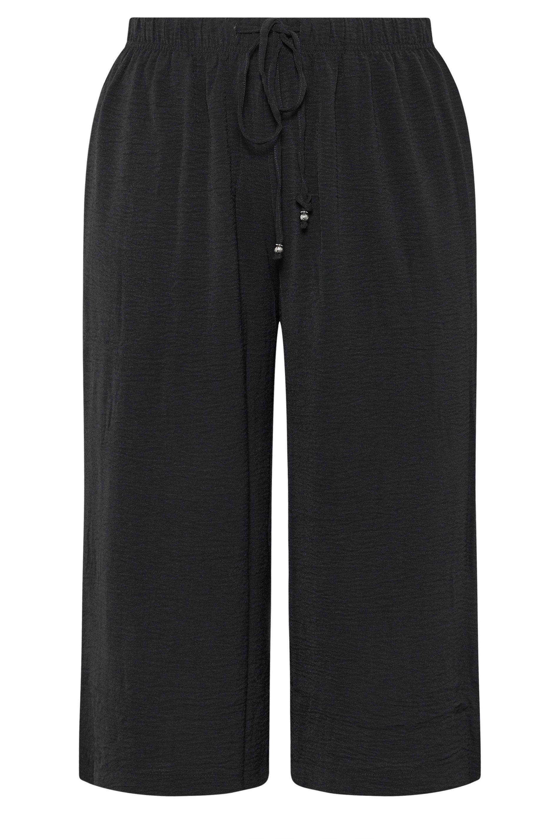 Yours Cropped Twill Culottes