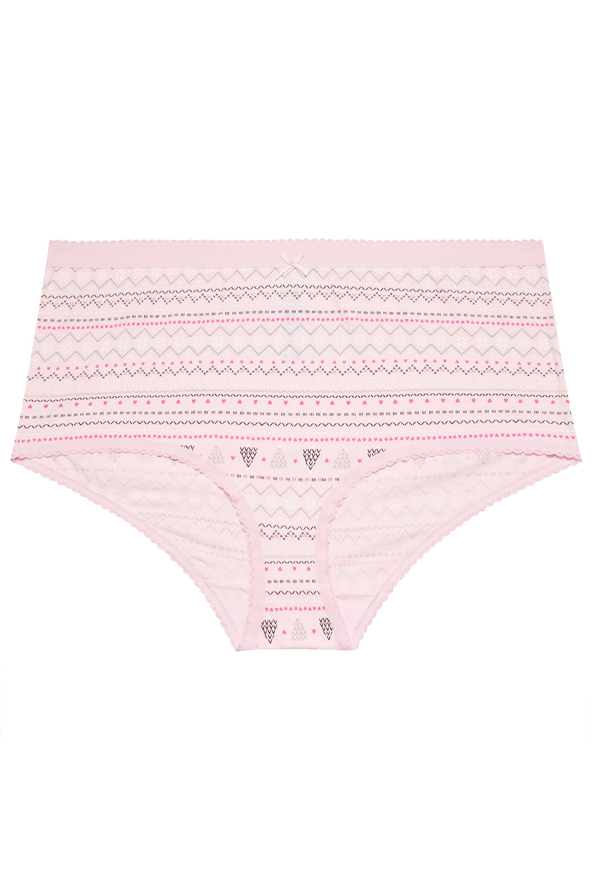Yours 5 Pack Fairisle Full Briefs