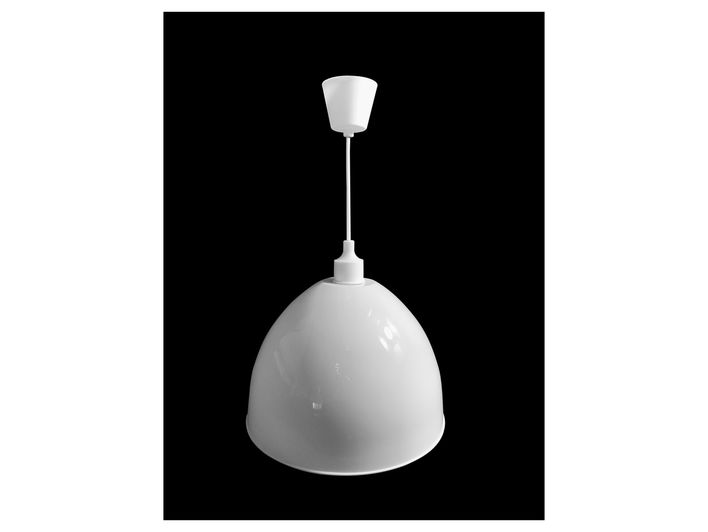 Lampa wisząca Inga 100 cm biała