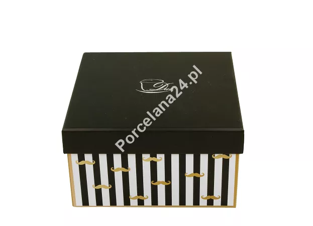 Filiżanka ze spodkiem 0,25 L Duo - Wąsy 15.CZS.FS