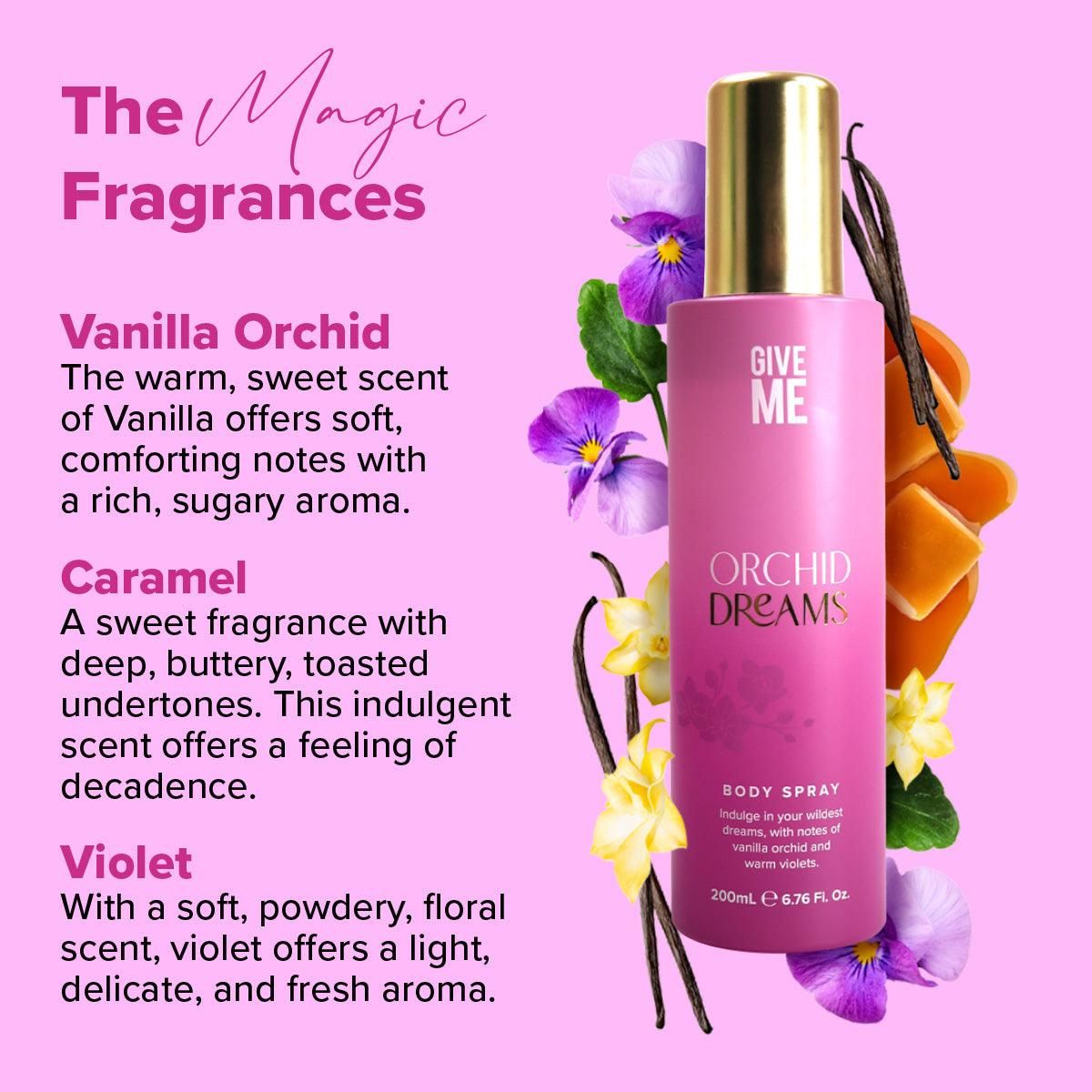 Give Me Body Spray - Orchid Dreams - 200ml