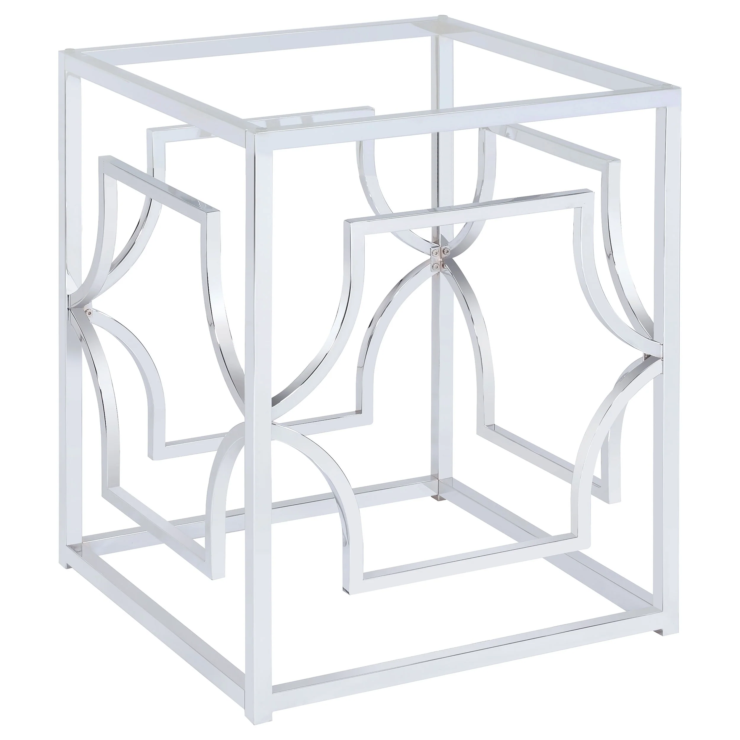 Starlight Square Metal Dining Table Base