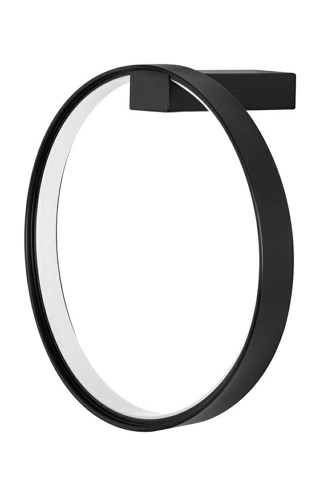 MOOSEE lampa ścienna CIRCLE WALL czarna