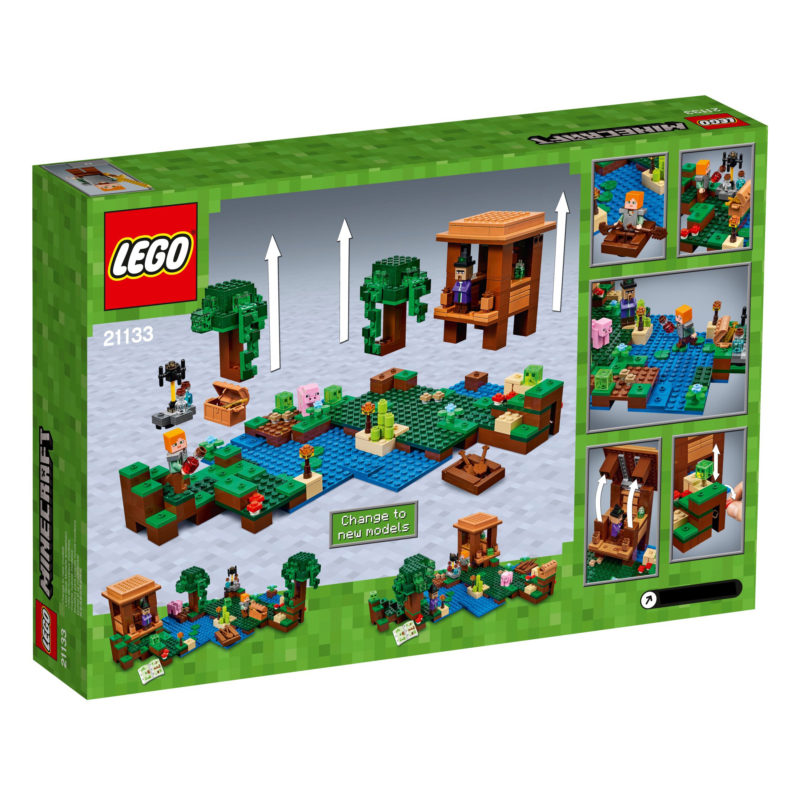 LEGO Chata Wiedźmy z Minecraft 21133