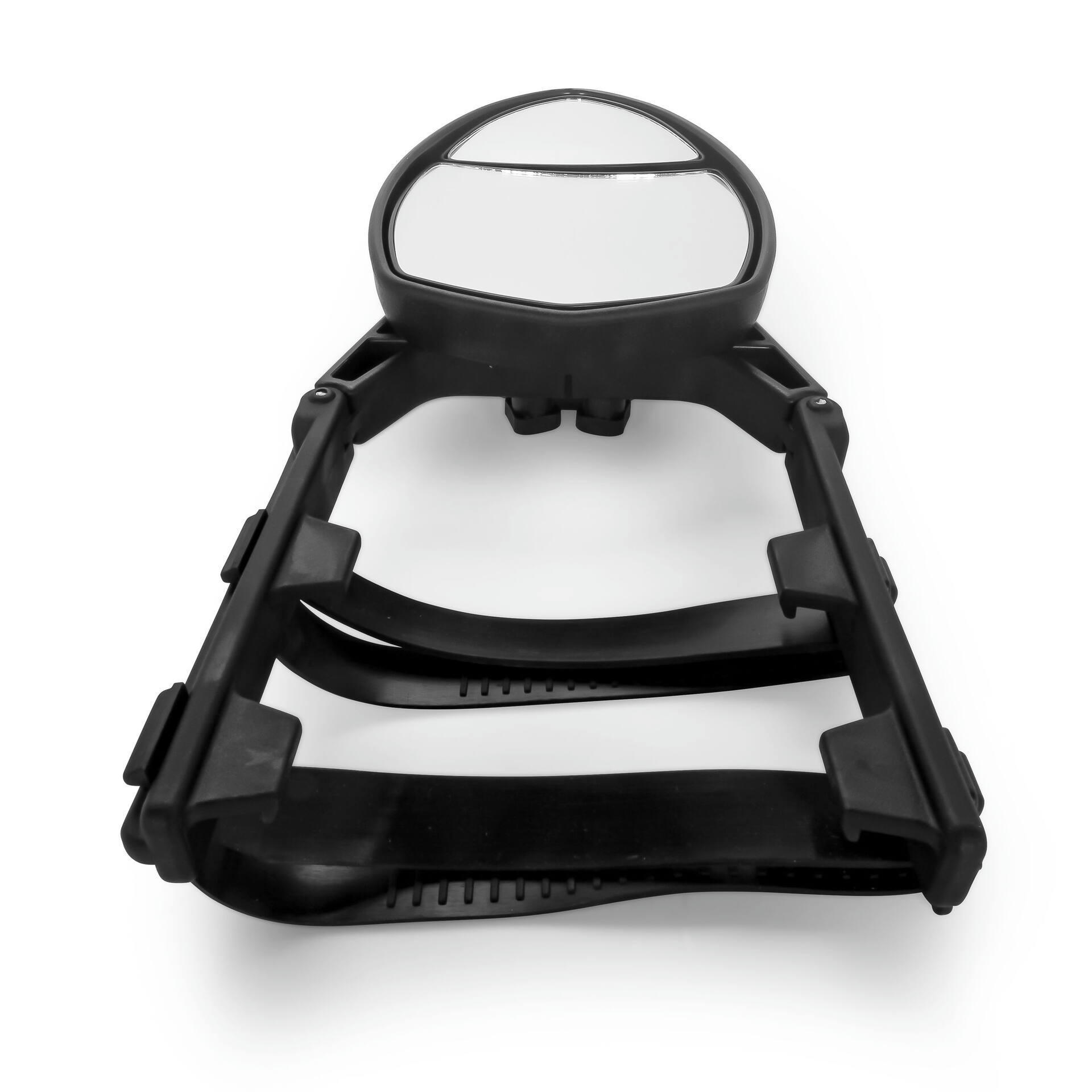 CAMCO 25654 Towing Mirror Clamp On, Double