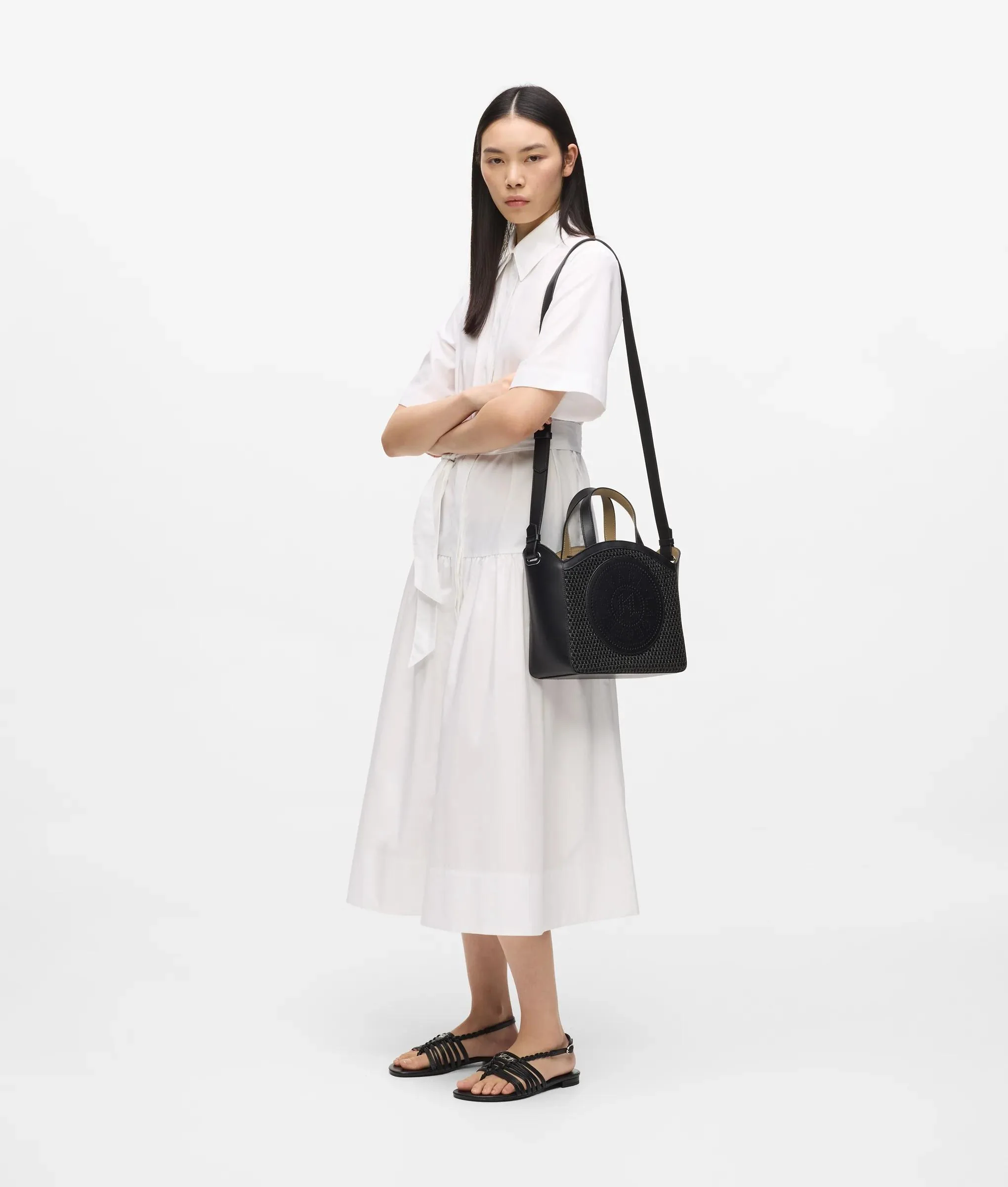 Petit sac en toile K/Circle en mesh