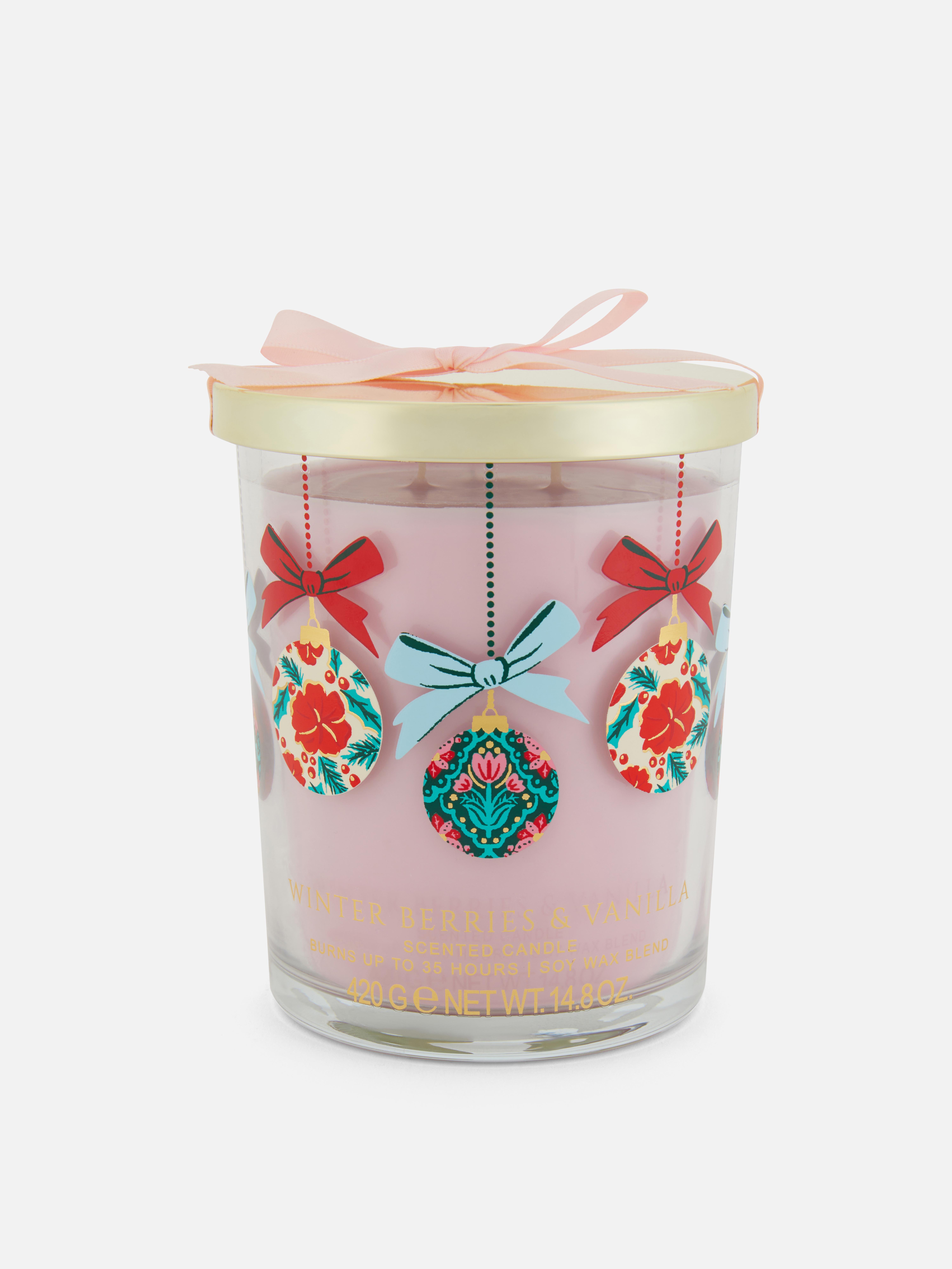 Large Scented Candle In Lidded Jar
