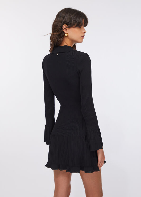 Abito corto in maglia