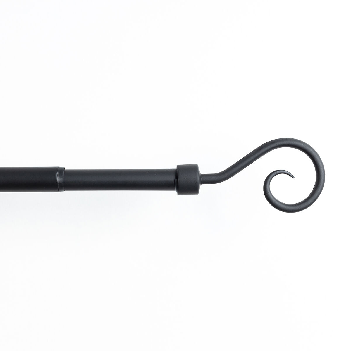 Kit varão extensível CROSSE preto mate 100-190cm