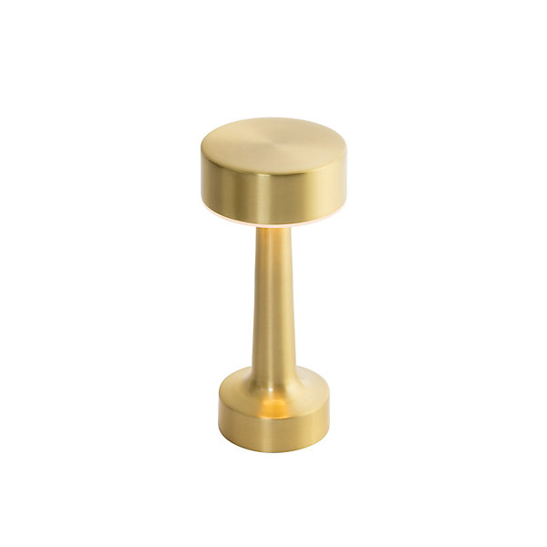 Ensemble de 2 lampes de table rechargeables dorées RGBW - Isobel