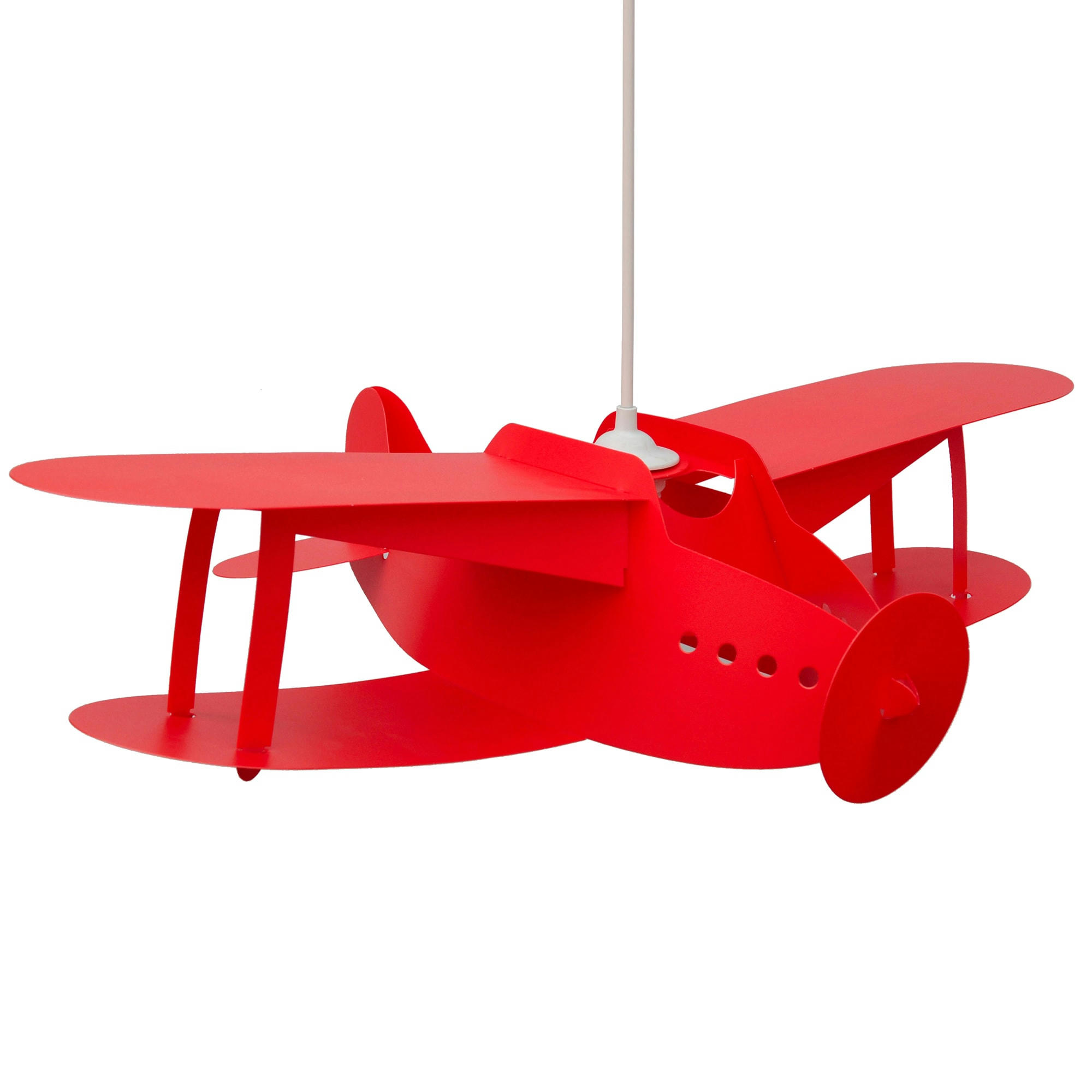 - Suspension enfants Avion Rouge 50cm