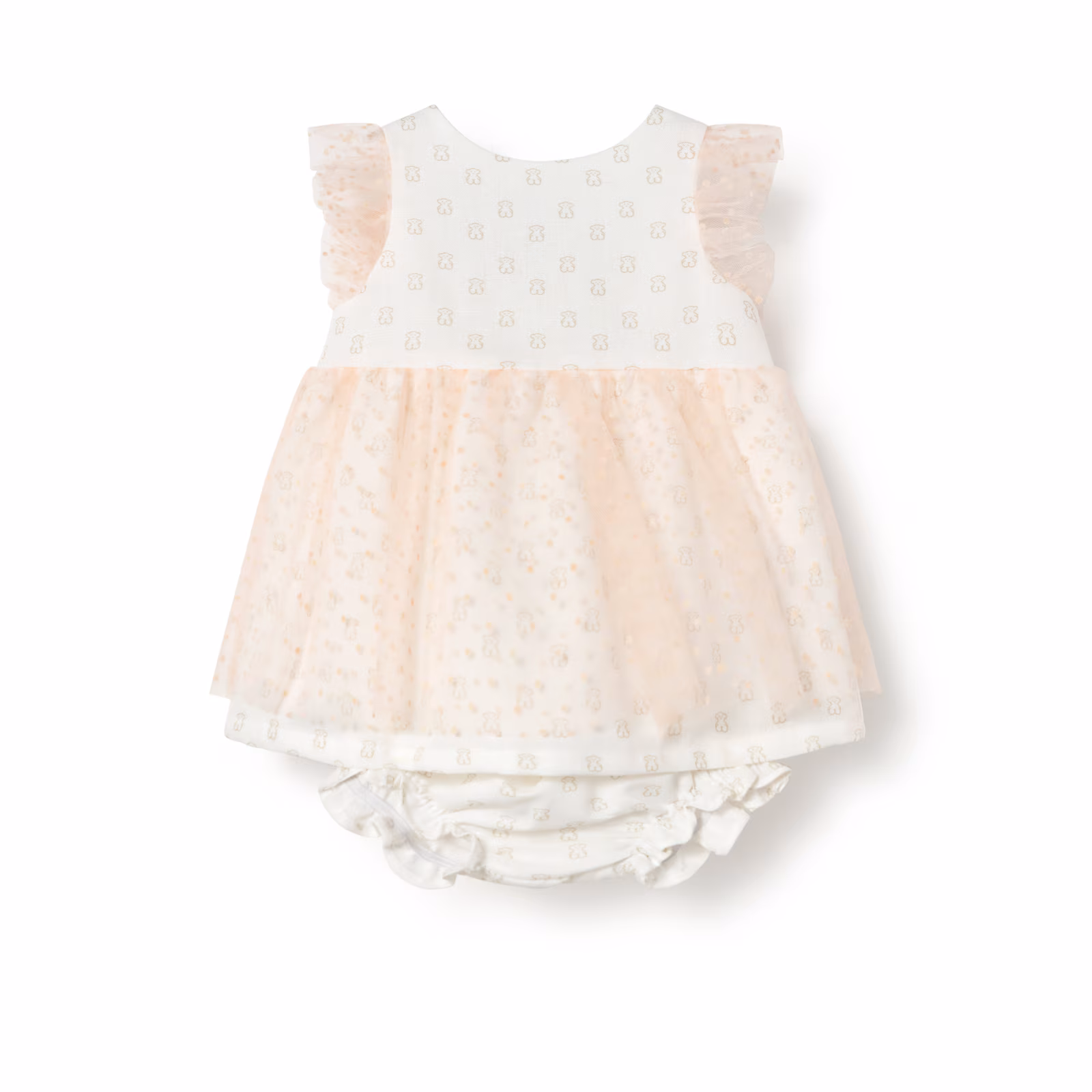 Vestido de bebé niña Arena único