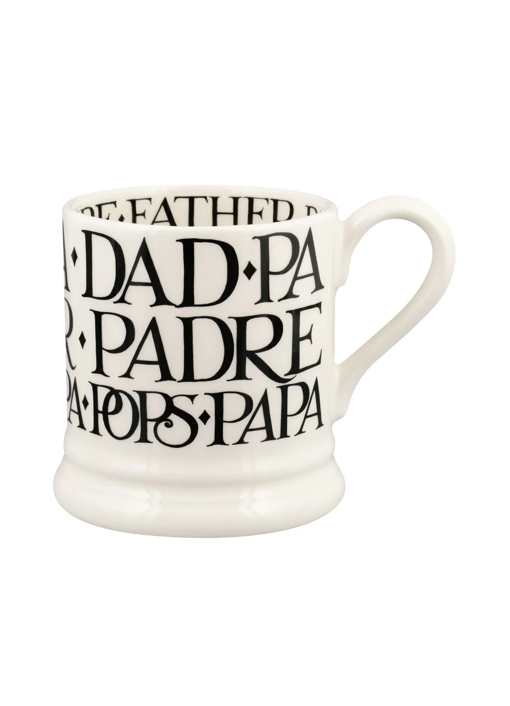 Black Toast Dad 1/2 Pint Mug