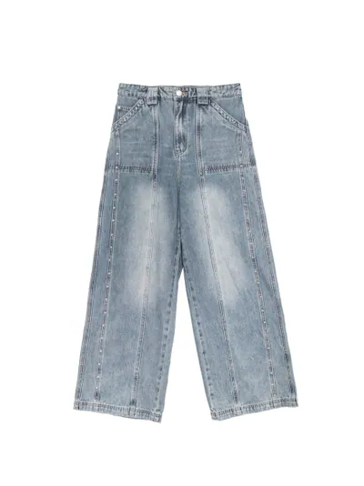 Jeans with stud details - 25WRB162Q