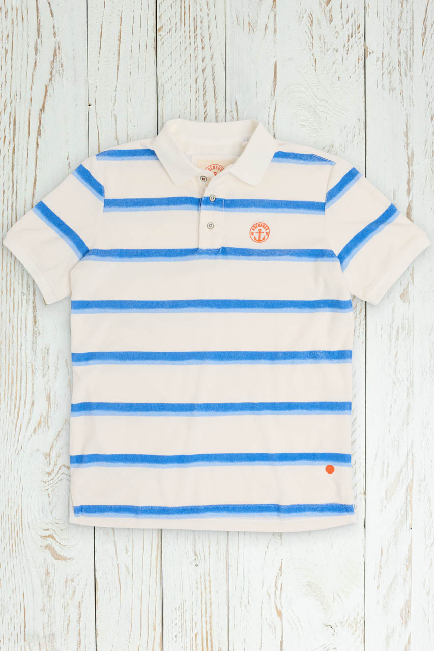 Polo Frottee Streifen A&Co