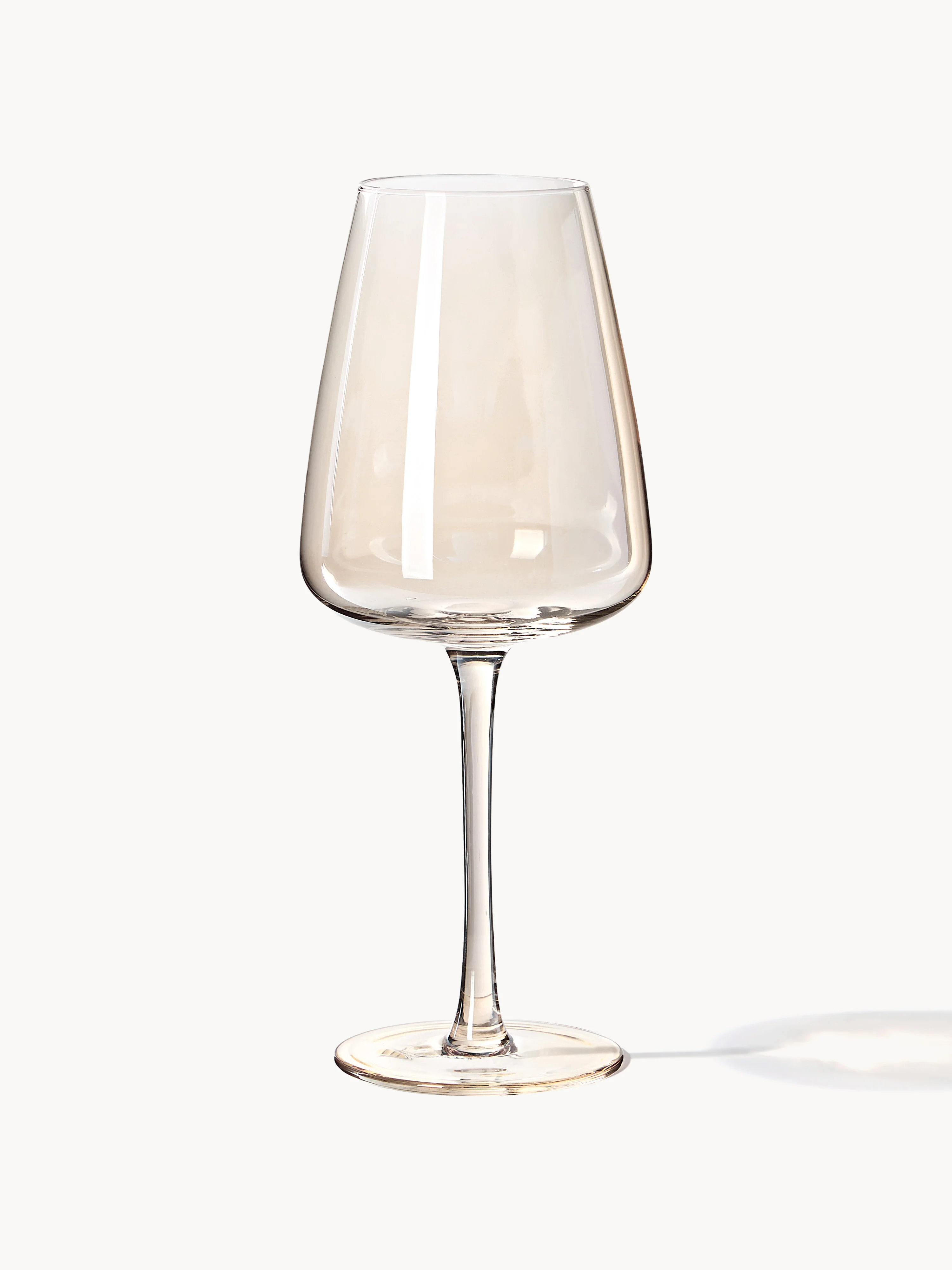 Mundgeblasene Weißweingläser Ellery, 4er-Set