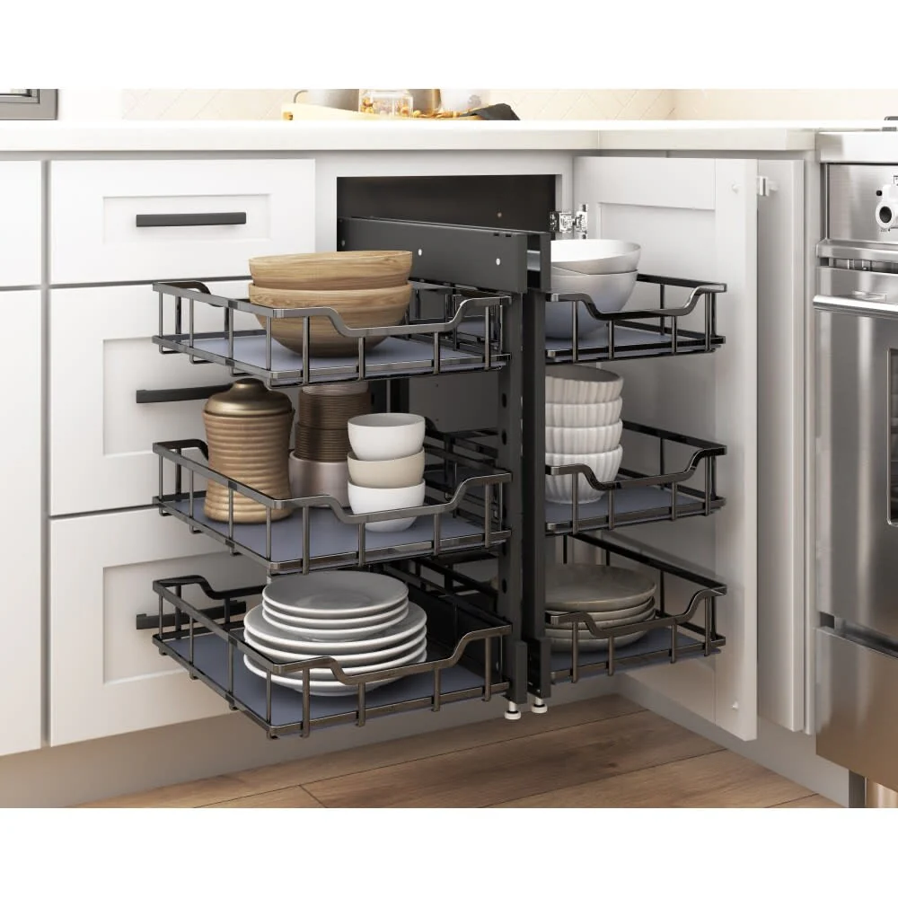 Hardware Resources 15 Inch Baskets for Storage with Style Blind Corner