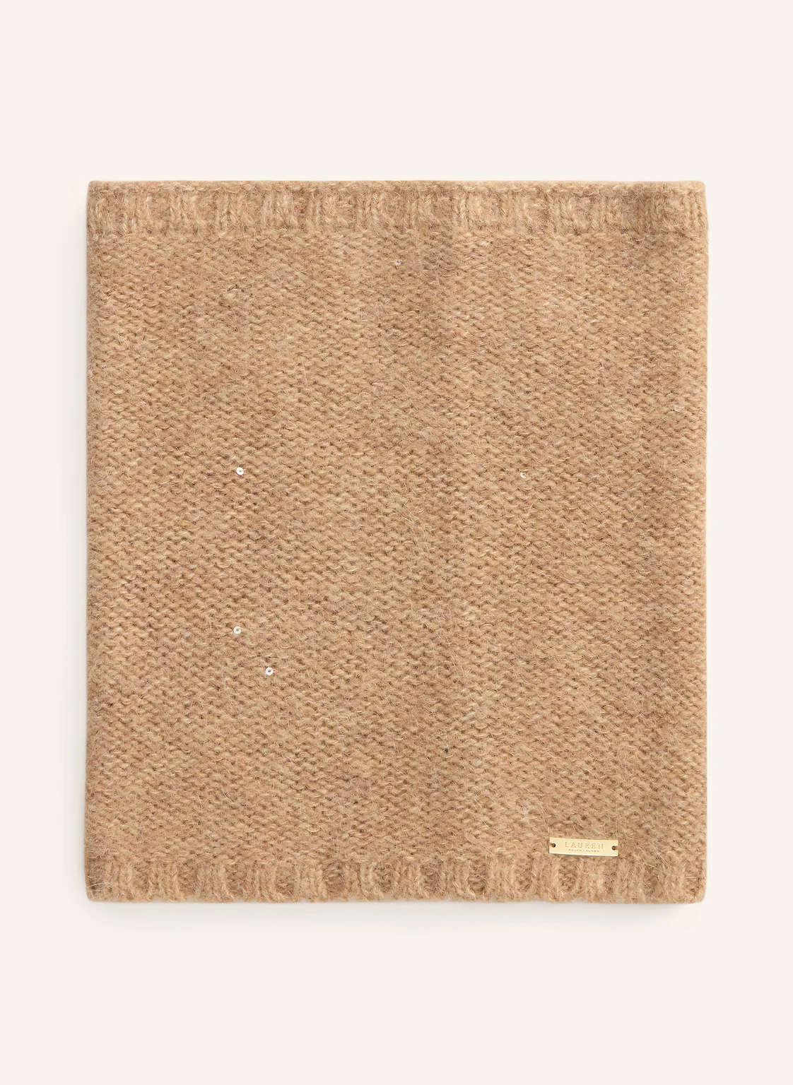 LAUREN RALPH LAUREN Loop-Schal mit Pailletten