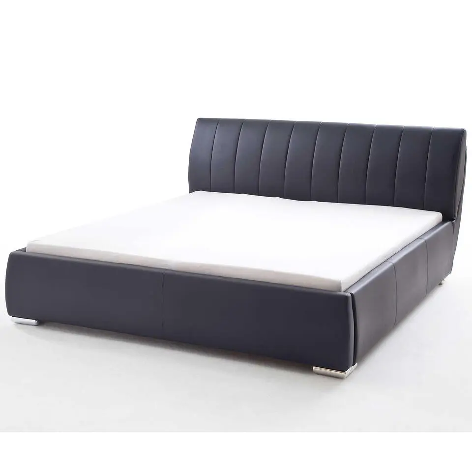 Bed met opbergruimte Davos 200x200 kingsize - zwart