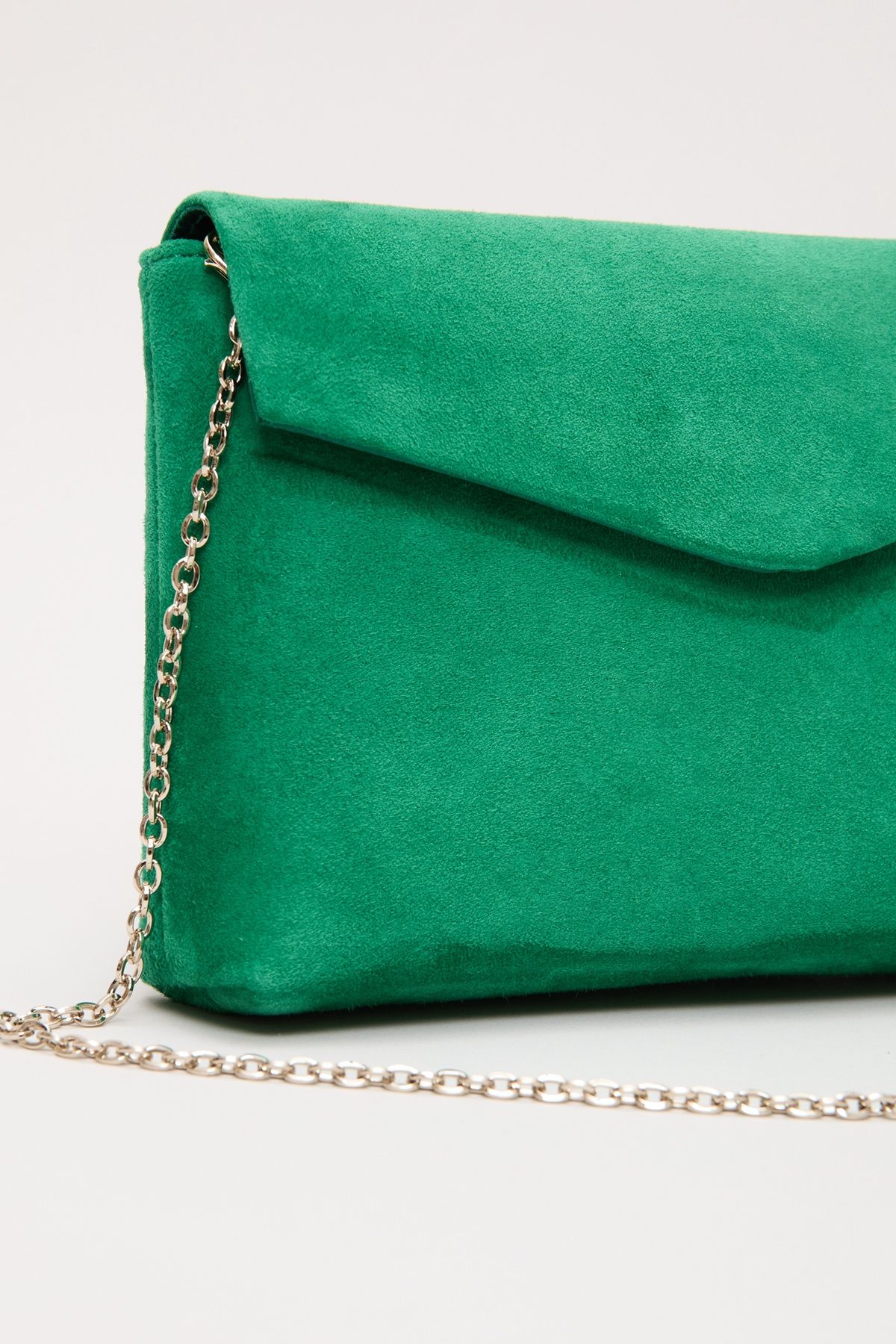 Phase Eight Suede Envelope Clutch Bag