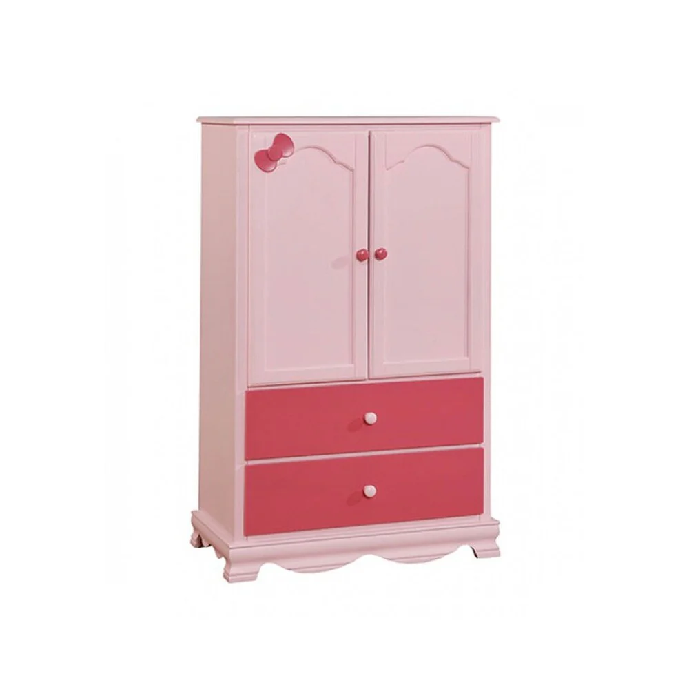 Wooden Closet With 2 Drawers