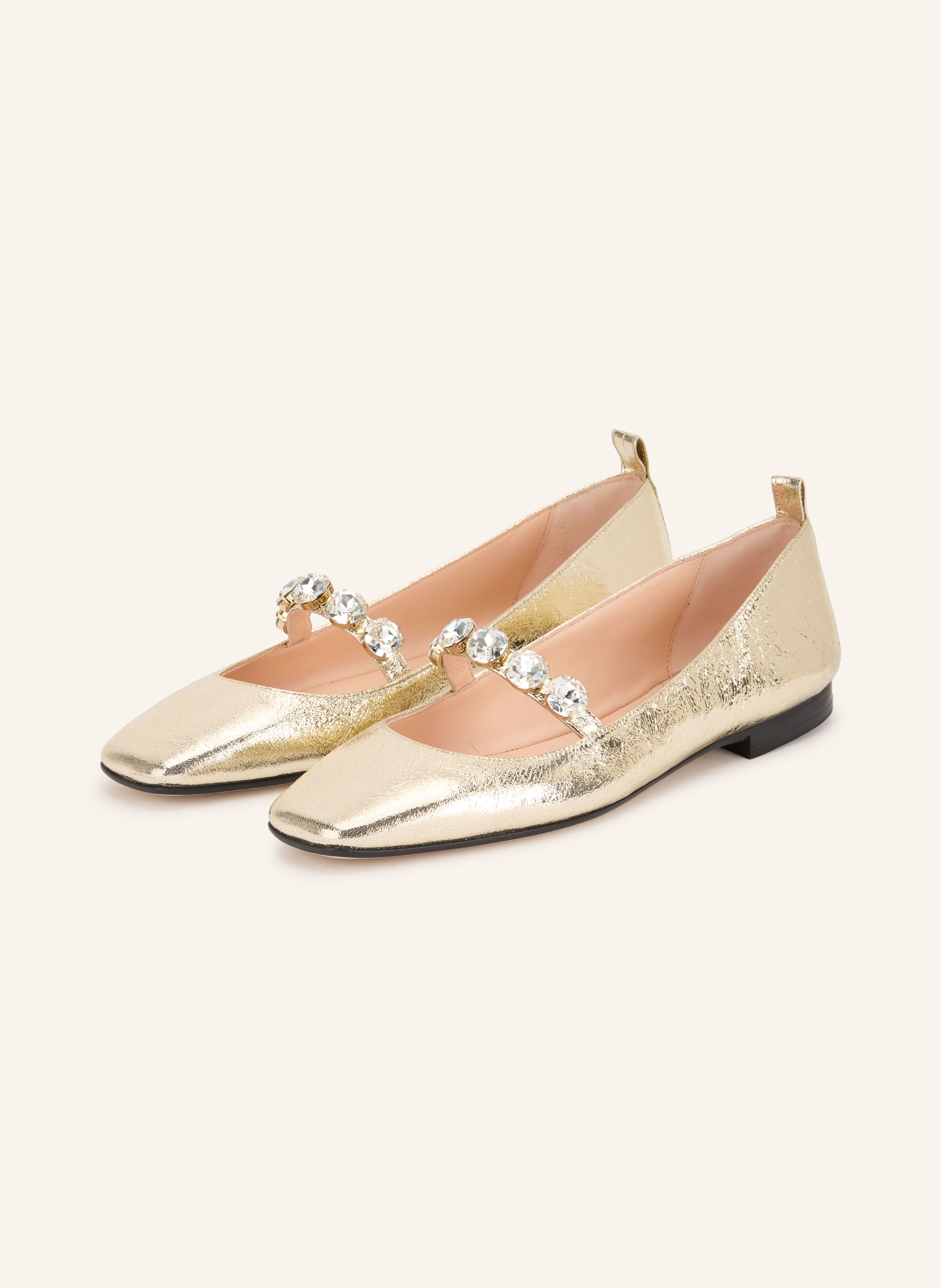 PROSPERINE Mary-Jane-Ballerinas mit Schmucksteinen