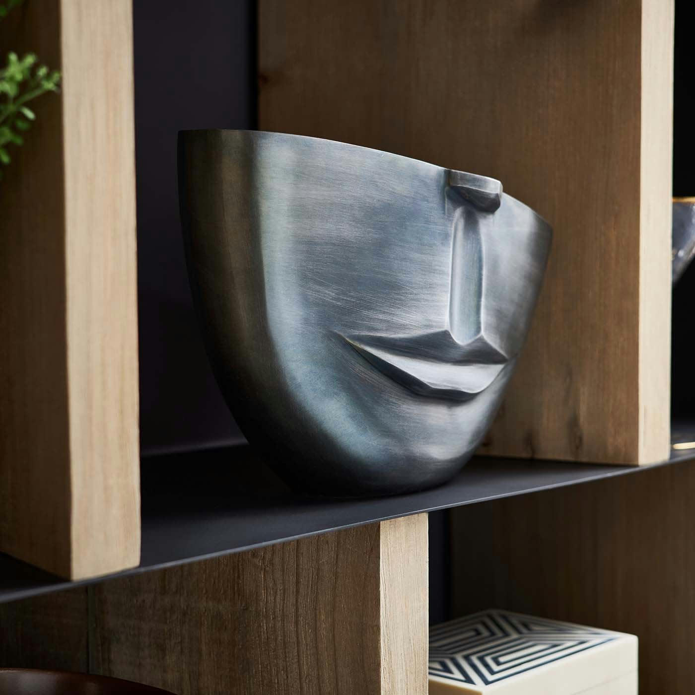 - Vase nez et bouche anthracite 31cm Kare Design