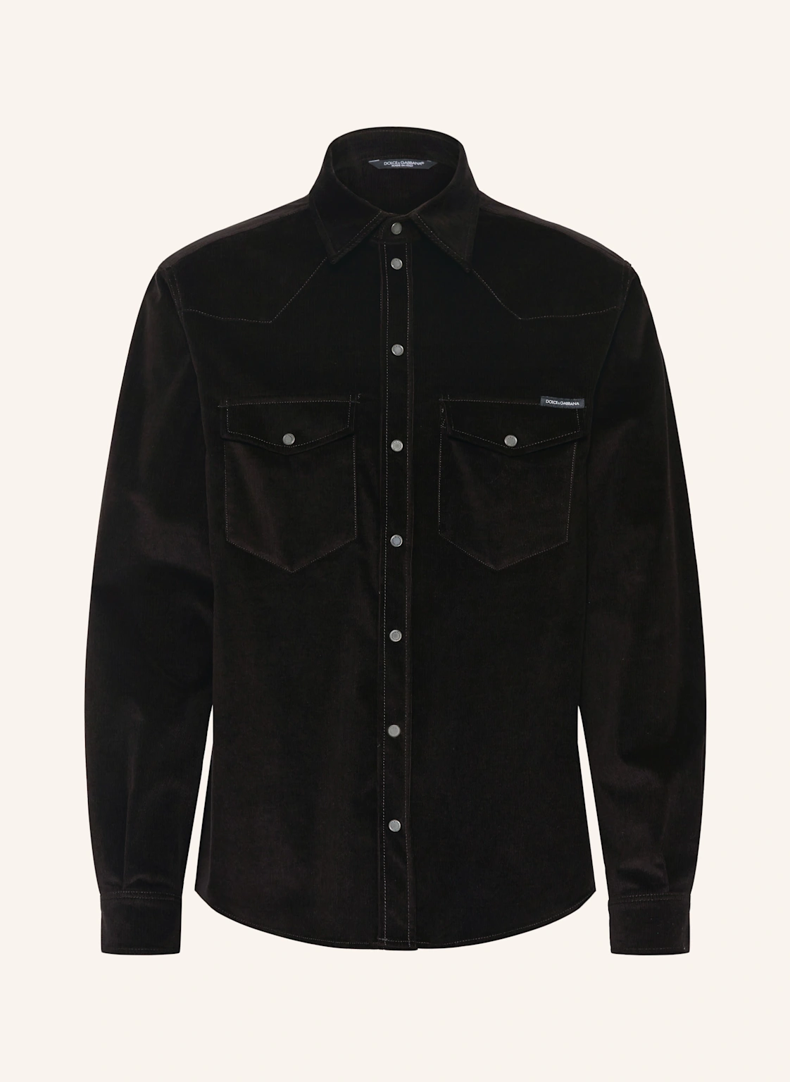DOLCE & GABBANA Cordhemd Regular Fit