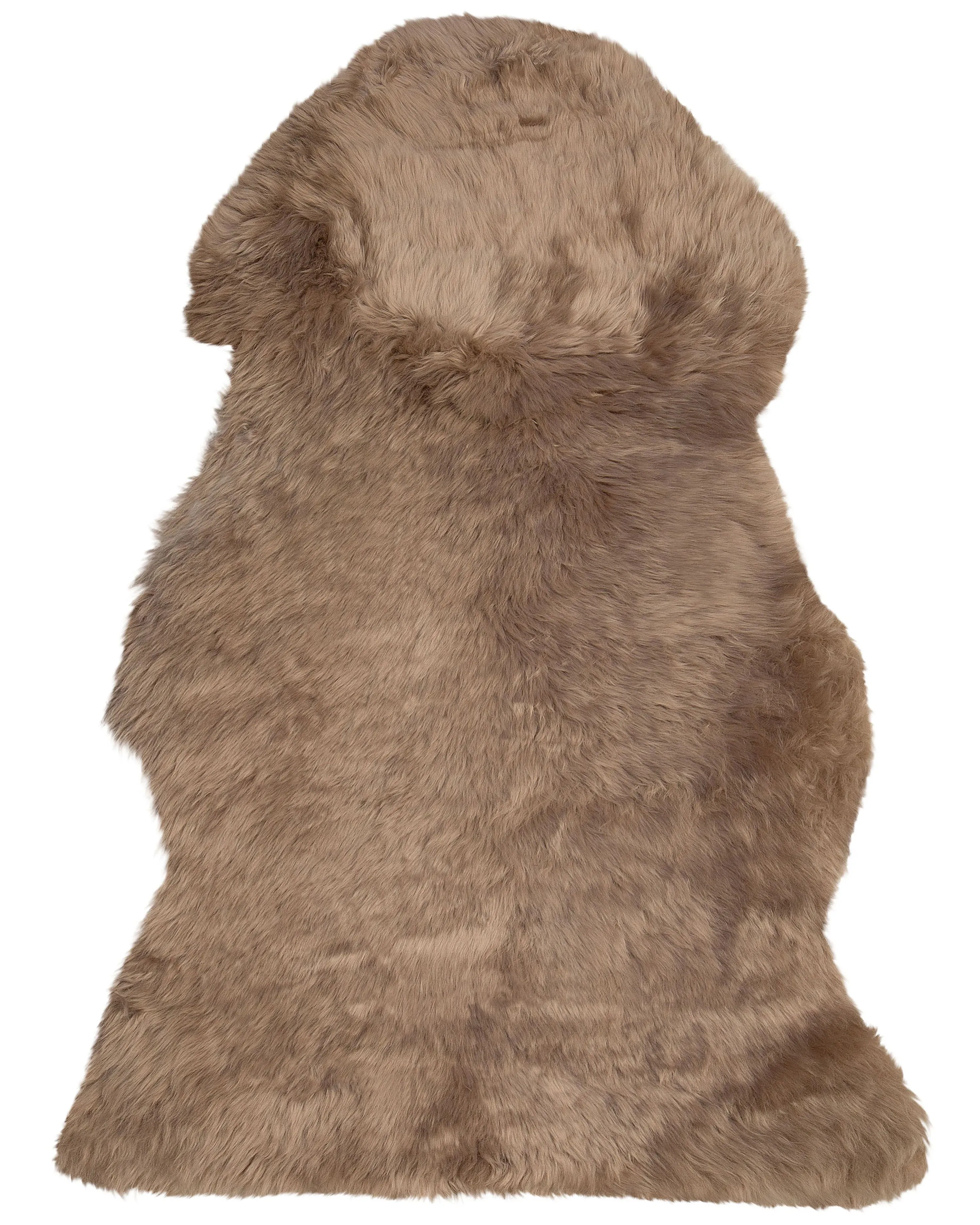 Sheepskin Rug ULURU Brown 65 x 110 cm