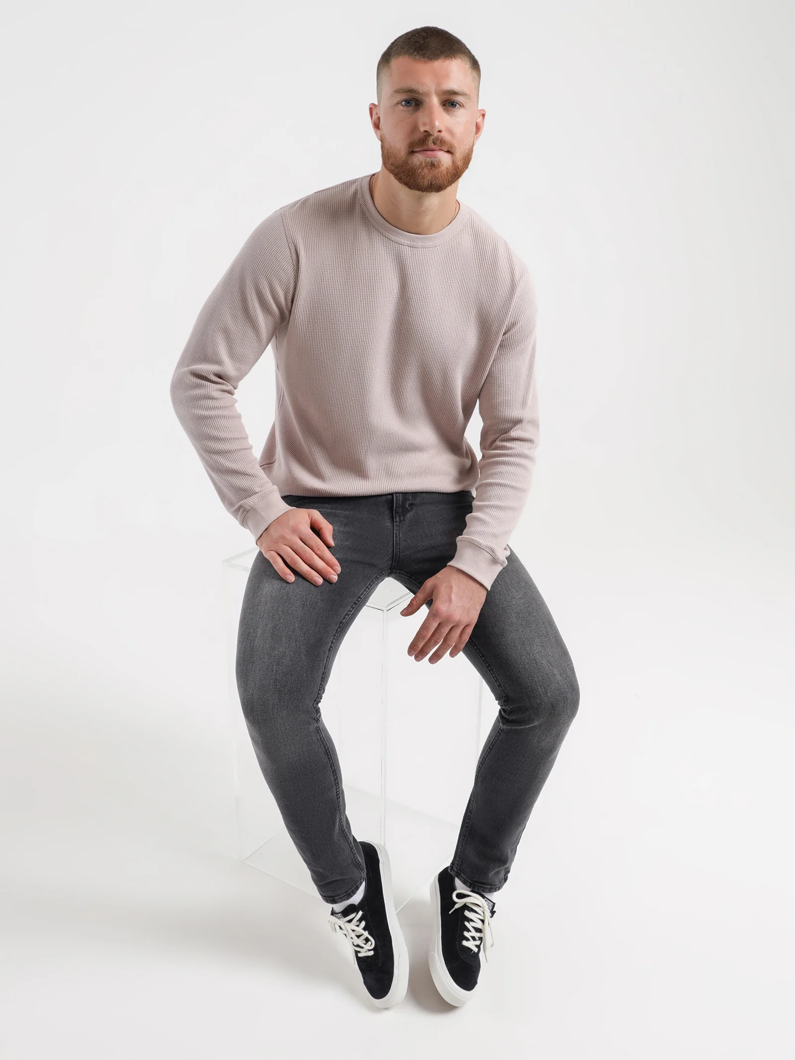 Maison Waffle Sweater