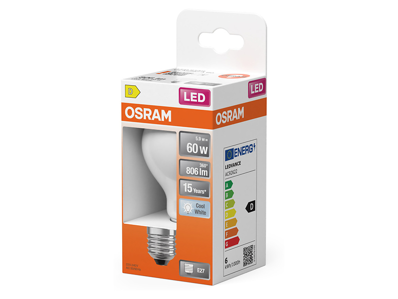 Żarówka LED E27 z neutralną barwą światła