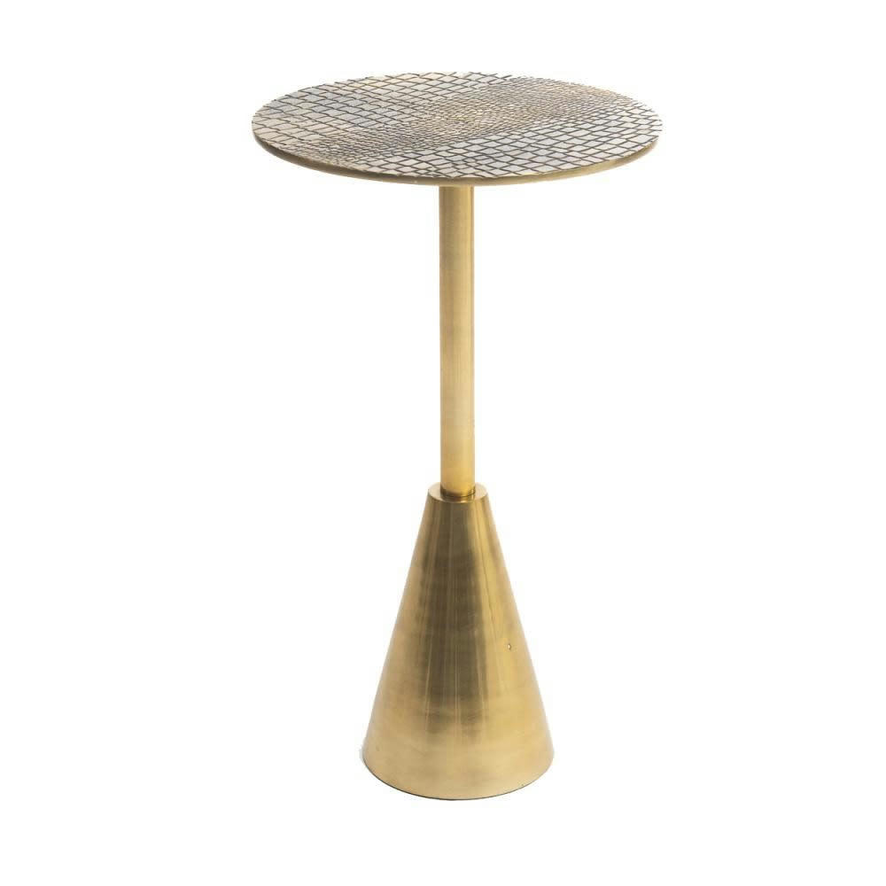 CROCO - Table d'appoint en aluminium