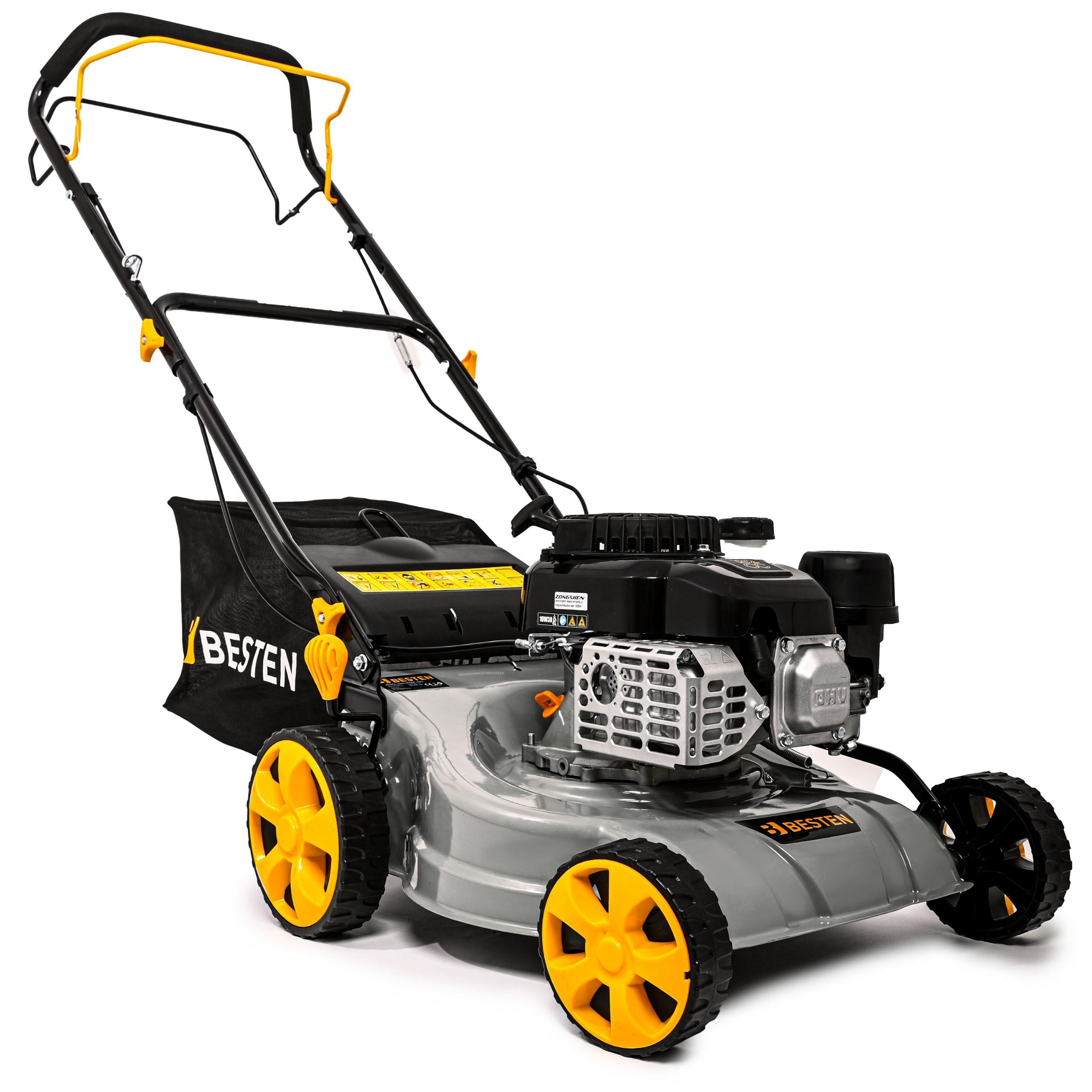 Kosiarka spalinowa z napędem BESTEN BE0002863 132cc 40,5 cm kosz 40L