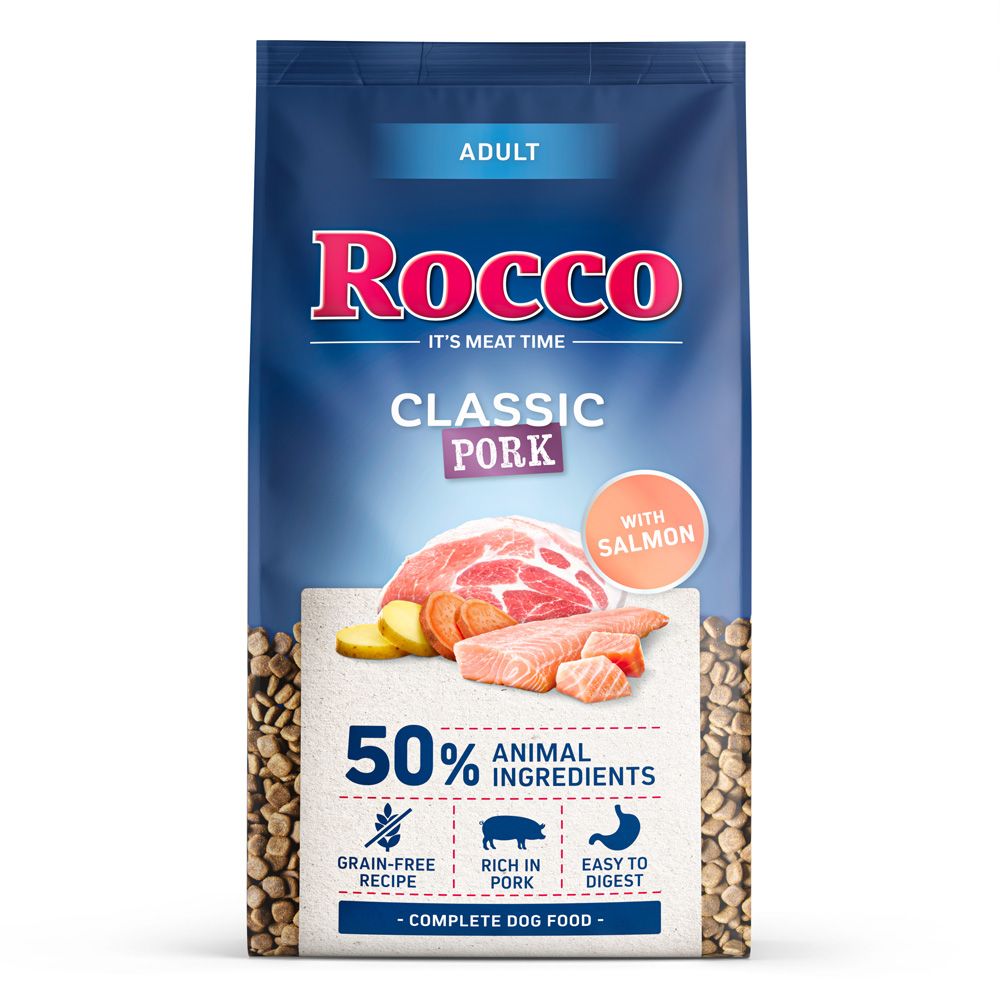 Rocco Classic Adult Pork with Salmon