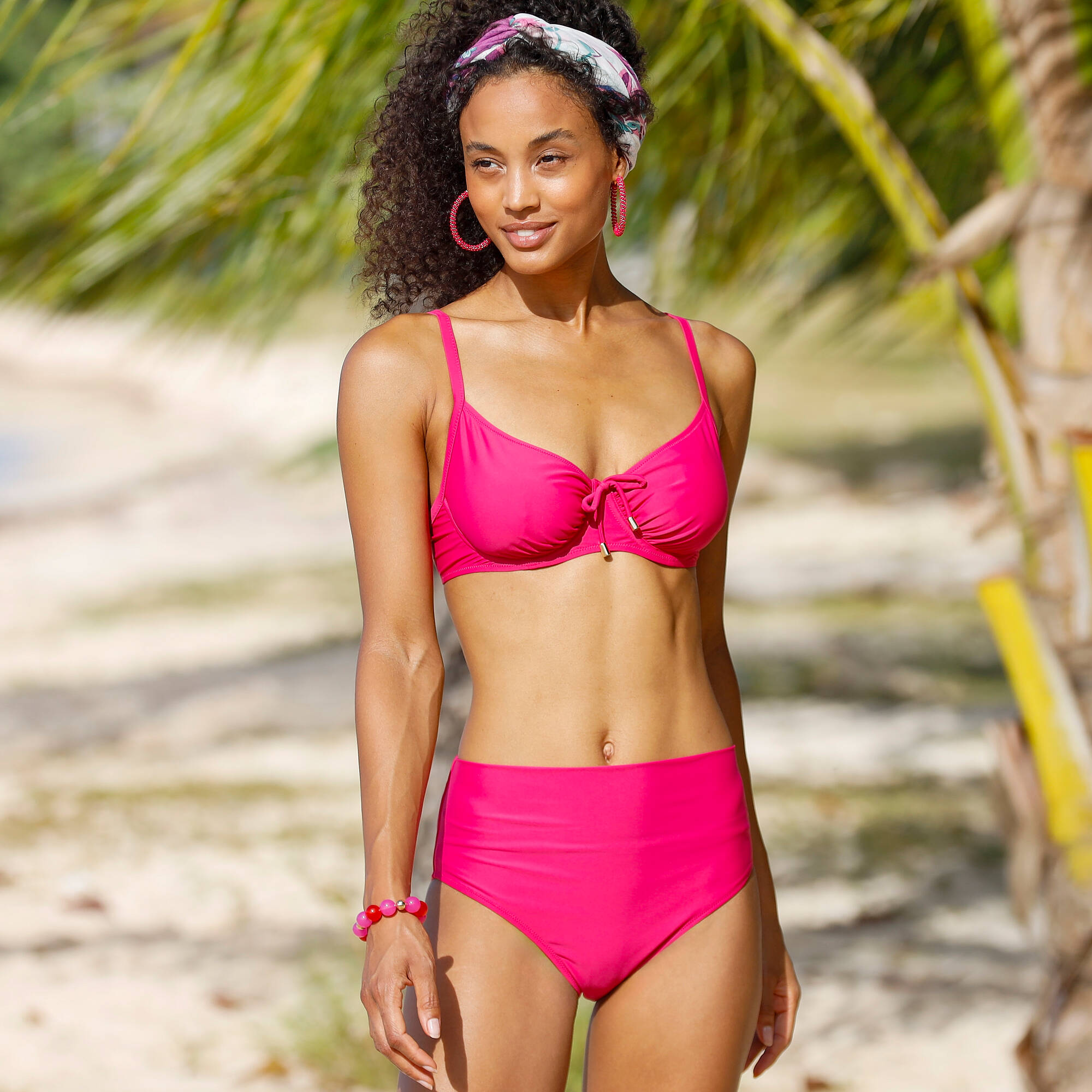 Slip de bain taille haute ceinture modulable Solaro