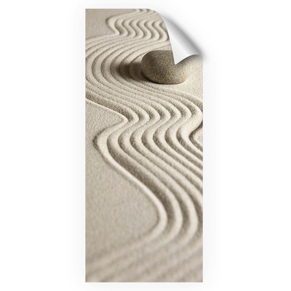 Duschrückwand-Panel, fresh, Sandoptik, 210x90 cm
