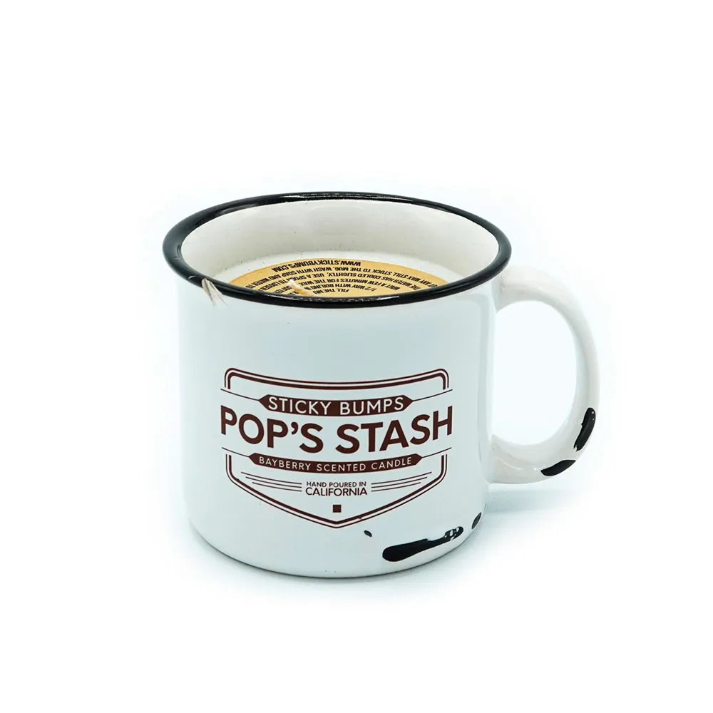 Sticky Bumps Bayberry 10Oz Pop´s Stash Mug Candle air freshener