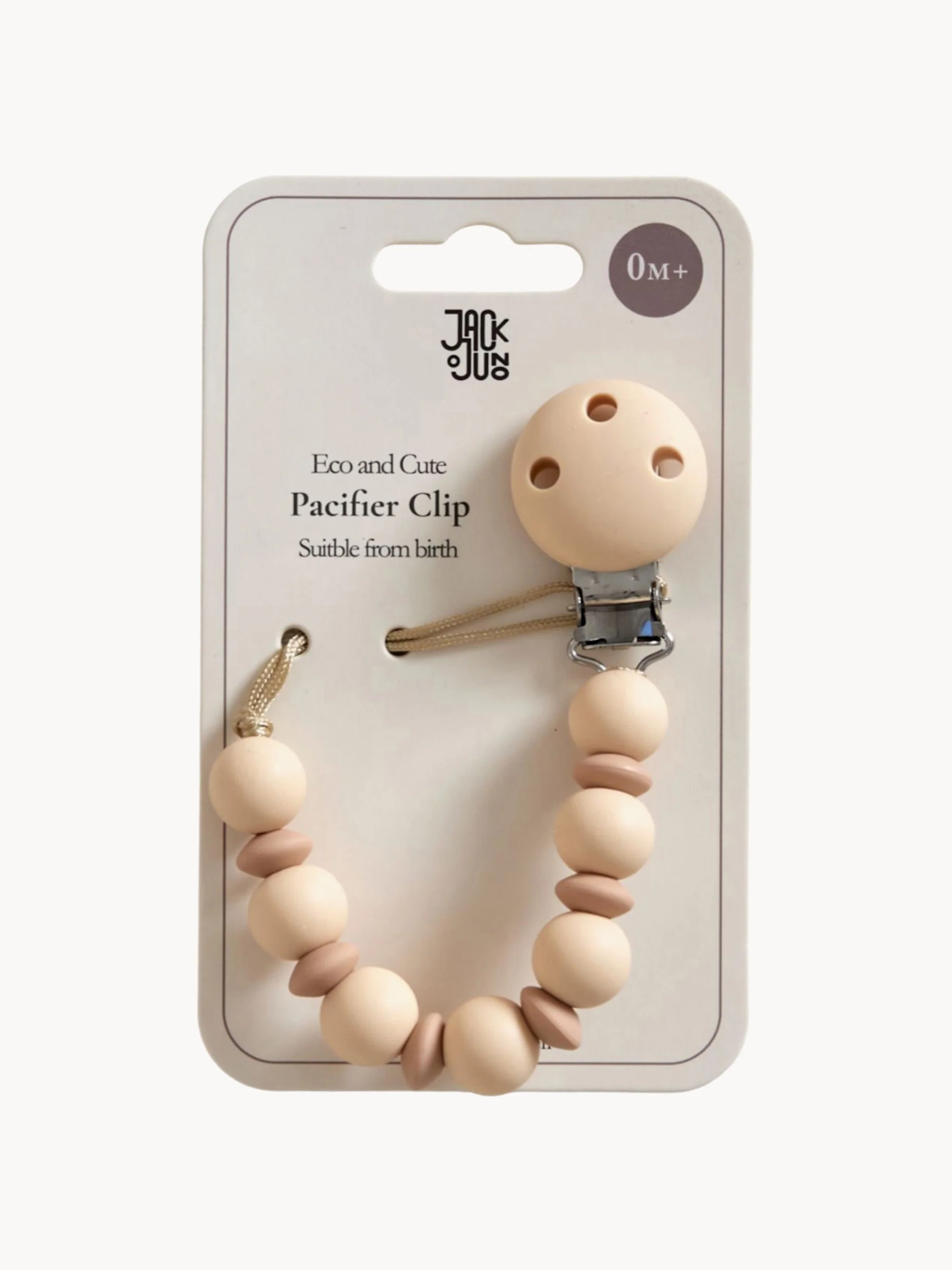 Handgefertigter Schnullerclip Bubble