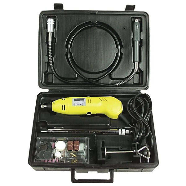 Br&uuml;der Mannesmann M92570 - Outil multifonction 130 W, kit 80 pièces avec mallette