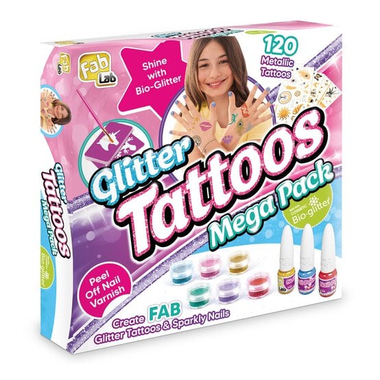 FabLab Glitter Tattoos Mega Pack