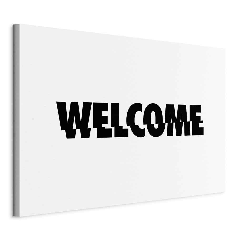Obraz Welcome 30 x 20 cm