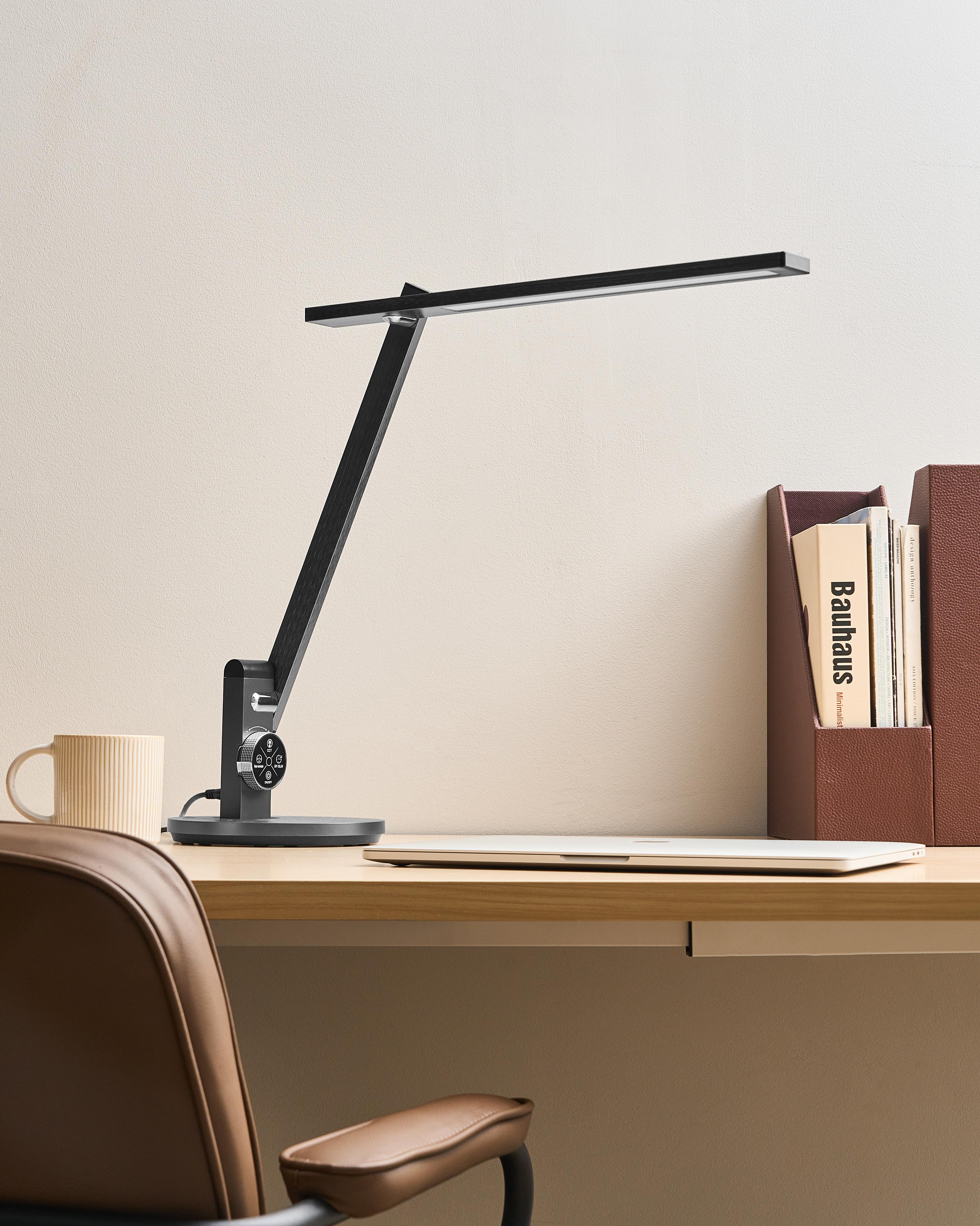 LED Desk Lamp CETUS with Dimmer Grey