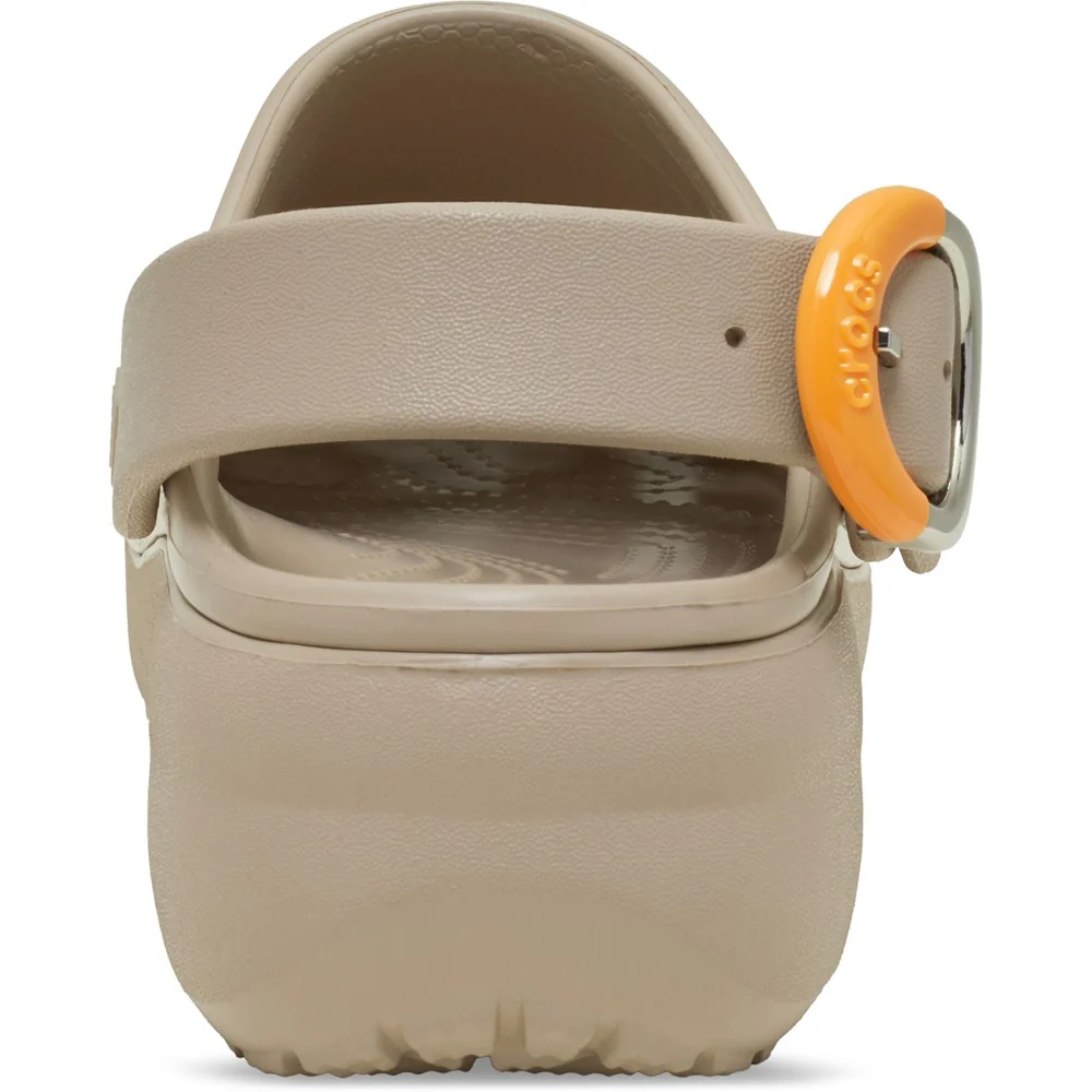 Crocs Classic Platform Buckle Clogs