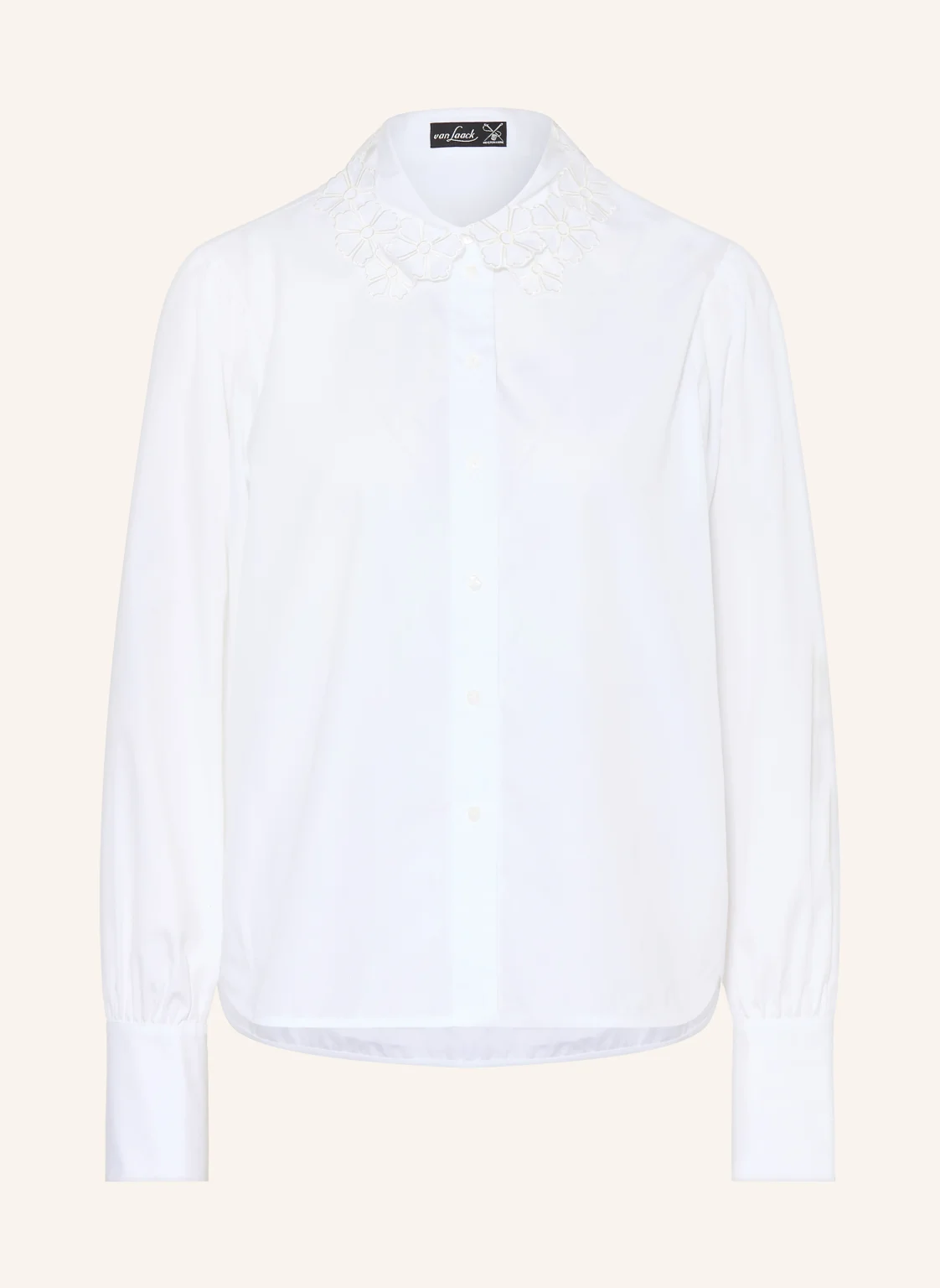 van Laack Hemdbluse VL-FJELLA-APPL mit Spitze