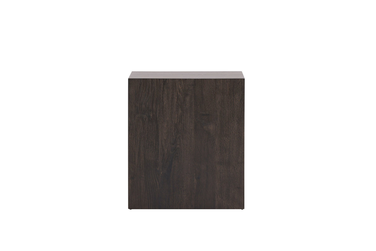 Rebellenclub Salontafel Tusani - 40 x 40 cm - Donkerbruin