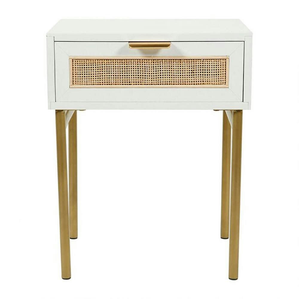 ELSA - Chevet bois blanc