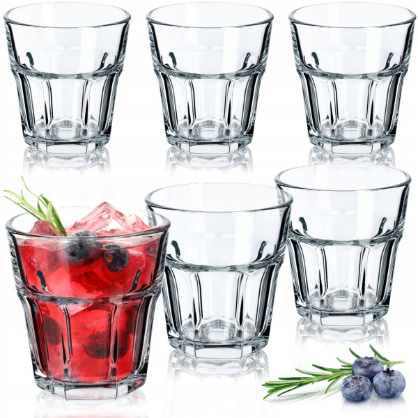 KADAX Szklanki do drinków 230 ml, 6 szt.